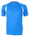 Heren Sportshirt Racer CONA SPORTS CS02 Royal Blue-Wit